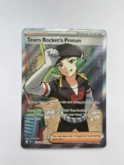 Pokemon TCG Team Rocket's Proton Card 227/182 Destined Rivals Series - Image 1