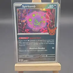 087/132 Spiritomb League Stamped Halloween Play Pokemon TCG Holo Card Promo - Image 1