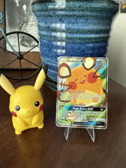Pokemon TCG Dedenne GX Trainer's Toolkit Holo Promo Card 195a/214 - Image 1