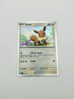 Eevee - SVP043 - Pokemon Scarlet & Violet Promo Ultra Rare Holo Card NM - Image 2