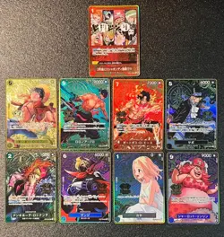 9 Set Card 2nd Anniversary of ONE PIECE CARD GAME JAPANESE - Image 1