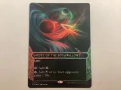 MTG Edge Of Eternities GROVE OF THE BURNWILLOWS Borderless Foil NM (BIN) - Image 1