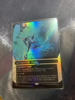 MTG FOIL Inventors' Fair No.021 (Full Art) English EOS ?? pack fresh M/NM - Image 1