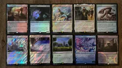 MTG Magic the Gathering Collection Lot 100 Rares/Mythics w/ 10 Foils NM #114 - Image 1