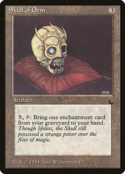 Skull of Orm [The Dark] Magic MTG - Image 1