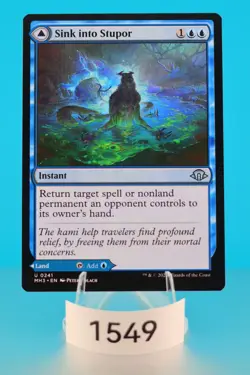 MTG Sink into Stupor Modern Horizons 3 Regular #241 - Image 1