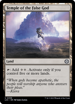 Temple of the False God #359 | NM | LCC Magic MTG - Image 1