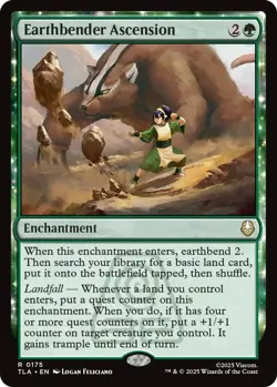 Earthbender Ascension - Avatar the Last Airbender - MTG - NM - PRESALE - Image 1
