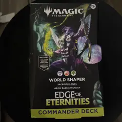 Edge of Eternities Commander Deck - World Shaper MTG Brand New Sealed - Image 1