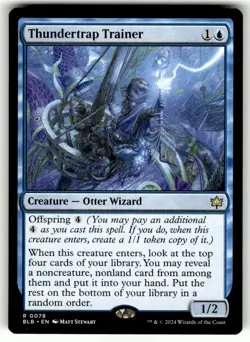 Bloomburrow Thundertrap Trainer Expansion/Rare - Image 1