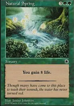 1x Natural Spring - LP - Portal - SPARROW MAGIC - mtg - - Image 1