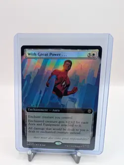 With Great Power... (Extended Art) - Magic The Gathering : Marvel Spider-Man - Image 1