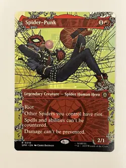 Spider-Punk (0210) (Borderless) Marvel's Spider-Man Regular - Image 1