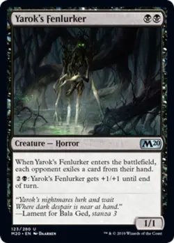 Yarok's Fenlurker - Core Set 2020 #123/280 MTG Magic The Gathering - Image 1