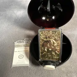 Pokemon 23K Gold Plated Card Burger King Limited Edition Jigglypuff W/ COA *Read - Image 1