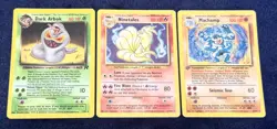 Pokemon Card WOTC Lot of 105 - Base Fossil Jungle - 7 Holos Shadowless Zapdos - Image 4