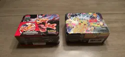 Pokemon Charizard & Pikachu Fall 2023 /2024 Collectors Chest Tins - Image 1