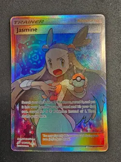 Pokemon TCG - SM Team Up Jasmine (Full Art) 177/181 - Lightly Played - Image 1