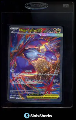 2025 POKEMON MEGA EVOLUTION #181/132 MEGA LATIAS EX SPECIAL ILLUSTRATION RARE - Image 1