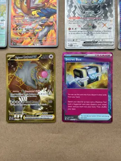 (10) Pokemon Twilight Masquerade Lot Secret Rare Full Art Infernape Secret Box - Image 4