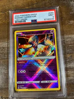 POKEMON 2022 Lost Origin RADIANT GARDEVOIR #069 PSA 9 Mint RARE 2 - Image 1