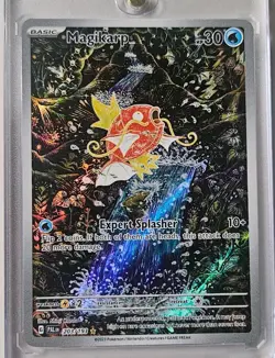 Pokemon TCG Magikarp Scarlet & Violet - Paldea Evolved 080/073 Holo Illustration - Image 1