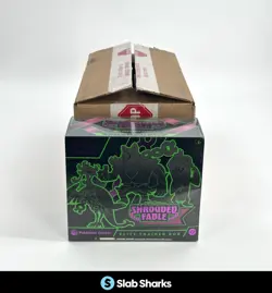 POKEMON CENTER SCARLET & VIOLET SHROUDED FABLE ELITE TRAINER BOX UNSEALED CASE - Image 1