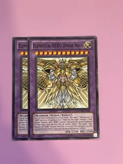 2x Elemental Hero Divine Neos RYMP-EN020 Unlimited Common NM - Image 1