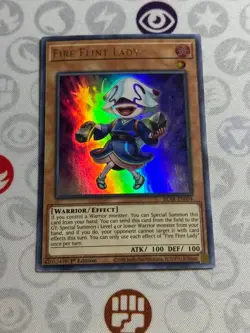 Fire Flint Lady - BLAR-EN034 - Ultra Rare (NM) Yugioh - Image 1
