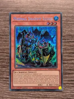 Mermail Shadow Squad (Prismatic Secret Rare) 1st Ed. - MP25-EN101 NM Yugioh TCG - Image 1