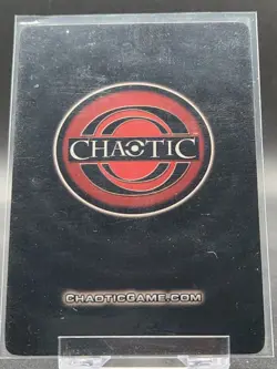 Chaotic Card : Jorre Mipedian Lieutenant Rare Creature Green ink Error Misprint - Image 2