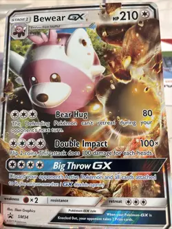 Bewear GX - (Black Star Promos) SM34 Jumbo Cards Holo - Image 1