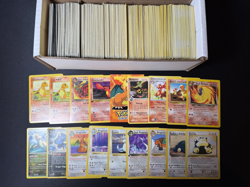 Huge Collection Bulk Lot of 600+ Pokemon Cards Mixed WOTC-XY Vintage HP-DAMAGED - Image 1