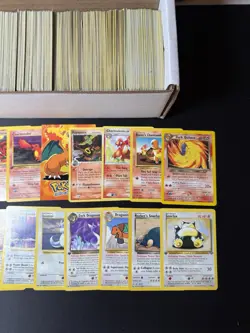 Huge Collection Bulk Lot of 600+ Pokemon Cards Mixed WOTC-XY Vintage HP-DAMAGED - Image 3
