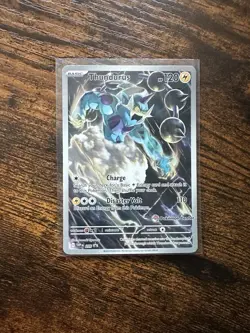 Black Bolt Thundurus SV209 Holo Pokemon Center Stamped Promo Card - Image 1