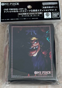 Marshall.D.Teach 70 Sleeves One Piece Card Game Official Limited Vol.3 New Rare - Image 1