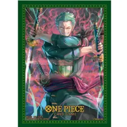 Zoro 70 Sleeves Japanese One Piece Card Game Official No.11 Sealed TCG New - Image 3