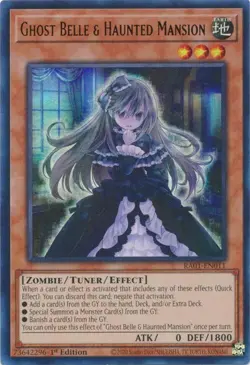 Ghost Belle & Haunted Mansion - Playset 3 Cards - RA01-EN011 - Ultra Rare Yugioh - Image 2
