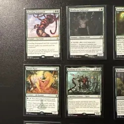 Lot of 15 Rare Green MTG Magic the Gathering Cards NM - Image 2