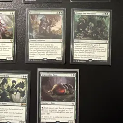 Lot of 15 Rare Green MTG Magic the Gathering Cards NM - Image 5