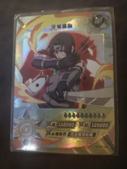 Itachi Uchiha NR-SP-069 Tier 2 Wave 6 Naruto Kayou Card SP NM - Image 1