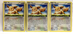 1x Eevee 80/111 | Furious Fists | Pokemon trading card | Common | Light Play - Image 1
