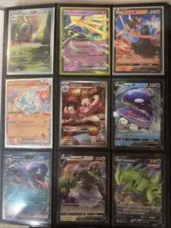 Binder Lot 180 Pokemon WOTC VTG Base Set, Full Art, Ex, V, VMax & Jumbo Cards - Image 1