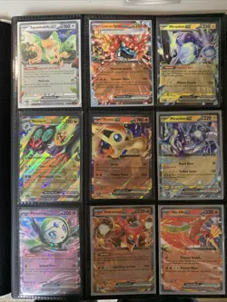 Binder Lot 180 Pokemon WOTC VTG Base Set, Full Art, Ex, V, VMax & Jumbo Cards - Image 5