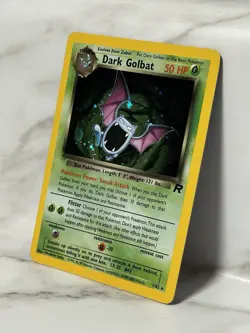 Pokemon Dark Golbat TCG Team Rocket Holo Card 7/82 Unlimited Rare Fast Ship - Image 2