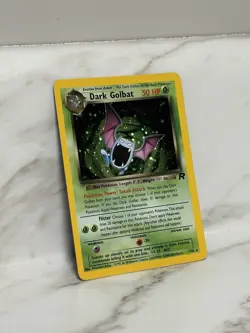 Pokemon Dark Golbat TCG Team Rocket Holo Card 7/82 Unlimited Rare Fast Ship - Image 3