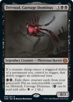 MTG English Drivnod, Carnage Dominus NM Normal Phyrexia: All Will Be One - Image 1