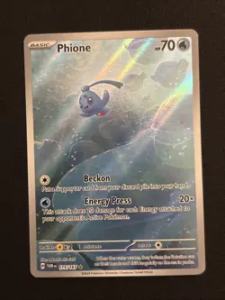 Pokemon TCG Phione Illustration Rare Card 175/167 Twilight Masquerade - Image 1