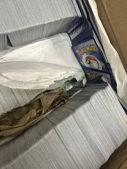 6000 POKEMON CARD BULK!! YELLOW BORDER/SILVER C/UC SORTED! FLAT RATE BOX FULL!!! - Image 2