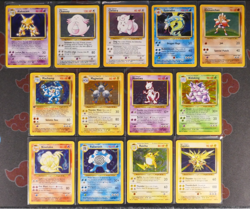 MP/HP (Unlimited) NEAR-COMPLETE Pokemon 13/16 HOLO-RARE Card BASE Set 102 WOTC#4 - Image 1